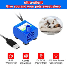 Pet Cat Water Fountain Pump