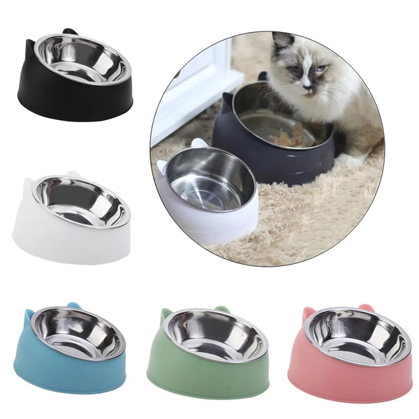 Cat Food Drinking Water Feeder